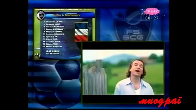 World Cup 2006 Qualifiers Serbia Montenegro v Bosnia Herzegovina_360p