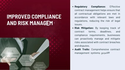 What are the benefits of contract management