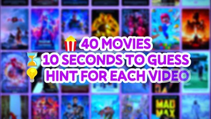 Test Your Movies Knowledge | Guess The Movie By Emoji And Hint! #emojichallenge