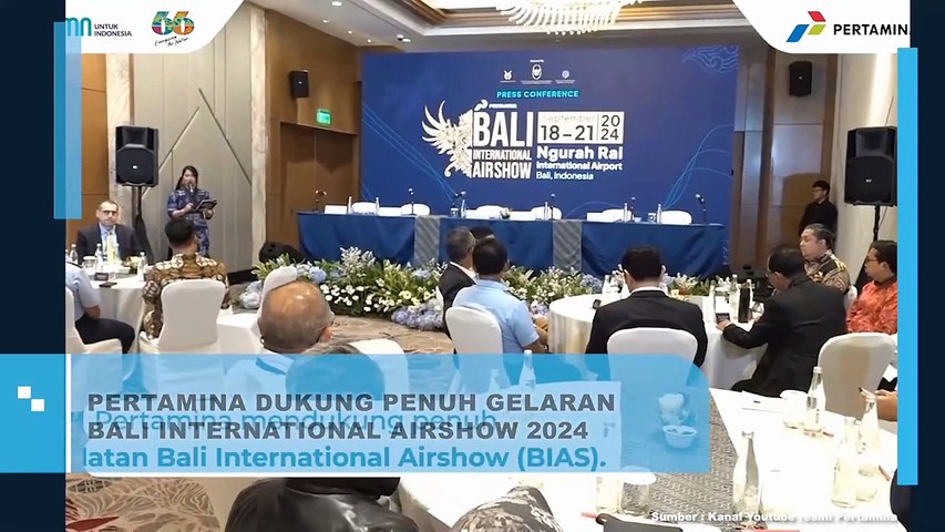 Pertamina Dukung Penuh Gelaran Bali Internasional Airshow 2024