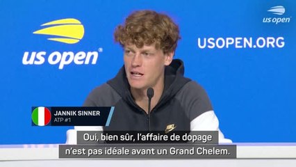 US Open - Sinner et l’affaire de dopage : “Je sais que je n’ai rien fait de mal”
