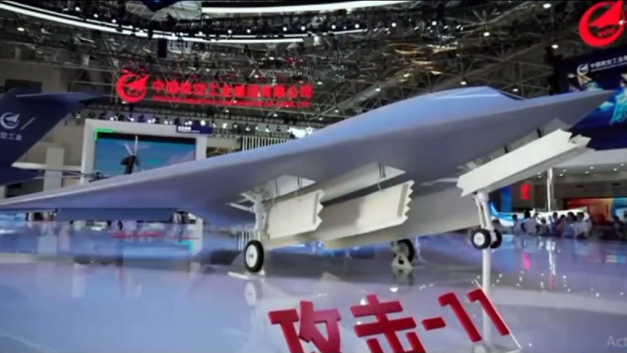 China has unveiled its new GJ-11 stealth combat drone - video Dailymotion