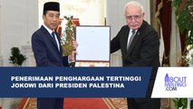 JOKOWI MENERIMA PENGHARGAAN TERTINGGI DARI PRESIDEN PALESTINA, MAHMOUD ABBAS