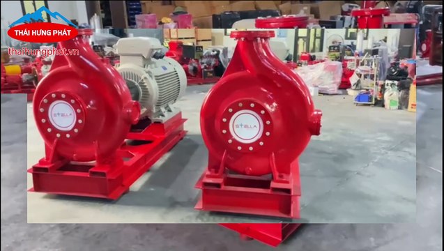 Máy bơm chữa cháy Stella động cơ điện Parma 160KW