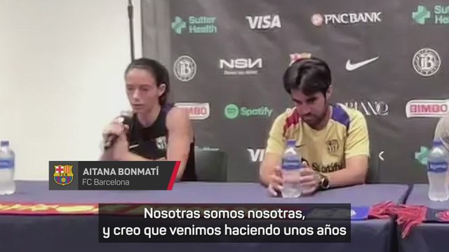 Aitana Bonmatí: Es un orgullo llevar el nombre del Barça por el mundo