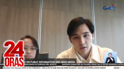 Sandro Muhlach, inilahad ang naranasan umanong pang-aabuso kina Jojo Nones at Richard “Dode” Cruz | 24 Oras