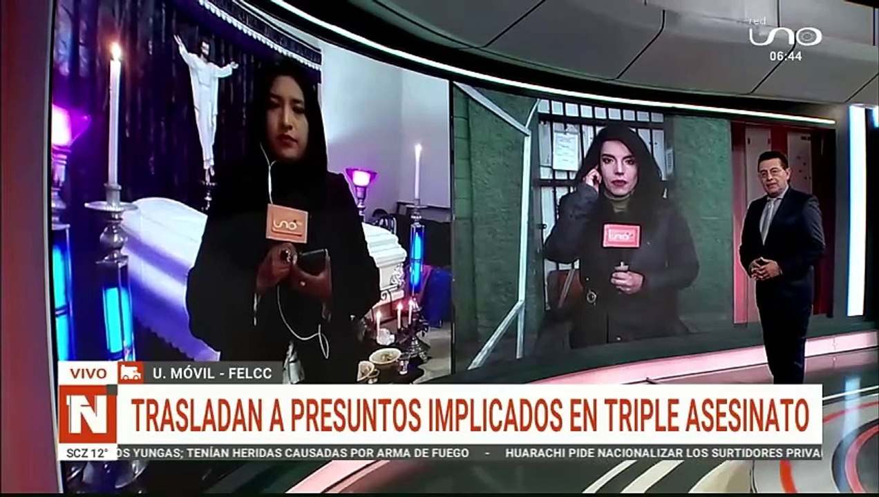 Trasladan a implicados NTV