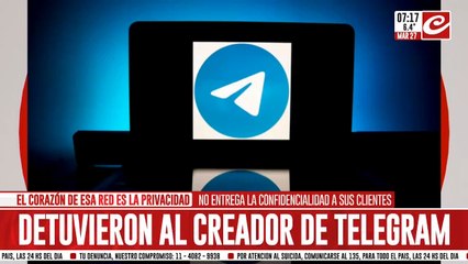 ¿Por qué a justicia francesa detuvo al creador de Telegram?