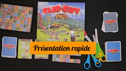 Présentation rapide de ✂️ CLIP CUT PARCS   par #expliquemoica     @JEUXORIGAMES     ​