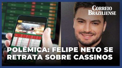 Controvérsia nas redes: Felipe Neto e o debate sobre casas de apostas