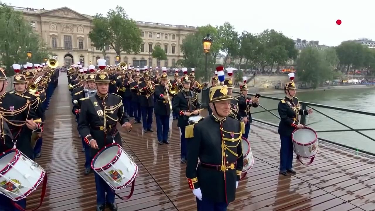 La prestation d'Aya Nakamura pendant la cérémonie d'ouverture des Jeux Olympiques de Paris 2024