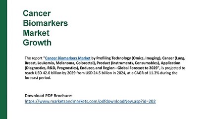 Navigating the Future of Cancer Biomarkers Market