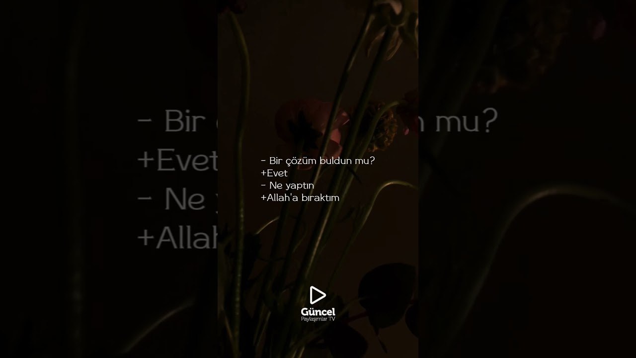 Bir çözüm buldun mu? +Allah'a bıraktım | #Shorts #Enstrümantal #Söz #Şiir #Müzik #FonMüzikleri