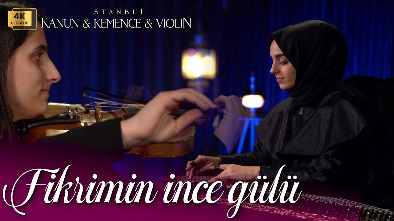 Fikrimin İnce Gülü (Kanun&Violin) ♫ Enstrümantal Fon Müziği