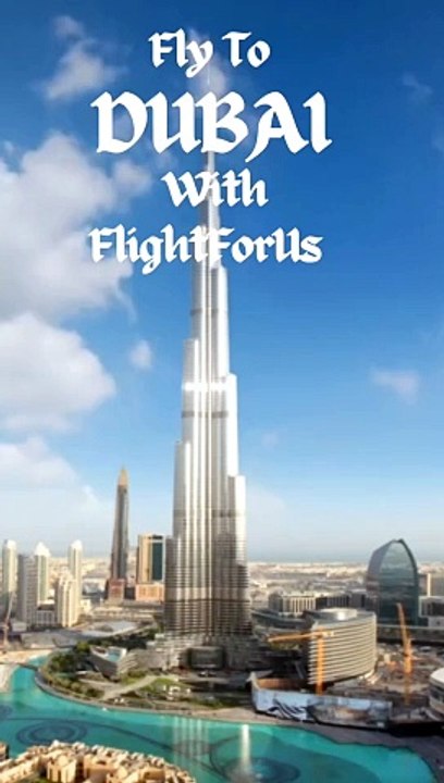 Book your flight to Dubai with FlightForUs today ✈️