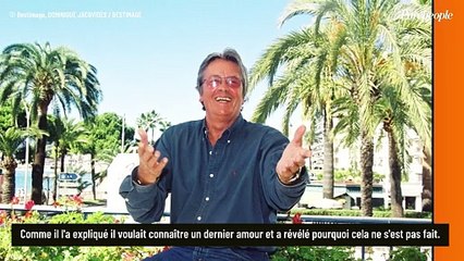 À Douchy, Alain Delon rêvait d'une "femme de fin de vie", ses confidences sur celle qui aurait pu rompre sa solitude