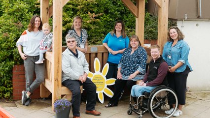 Special Bench Unveiled at Lingen Davies Cancer Centre in Shrewbury