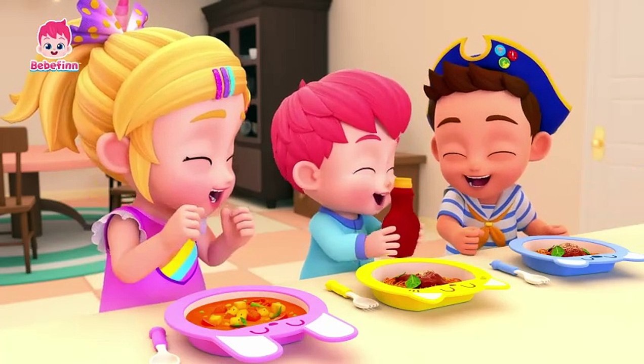 Hola, I'm Tomato ㅣEP135ㅣTomato Song for KidsㅣBebefinn Nursery Rhymes