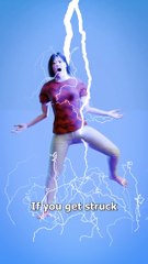 Getting Struck By Lightening Twice #USA #Canada #germany #Viral #trending #famous #Viralclip