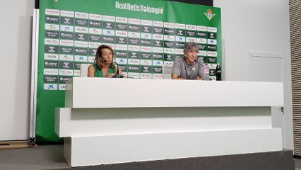 Manuel Pellegrini,  sobre la baja de Vieites y la figura de Fornals