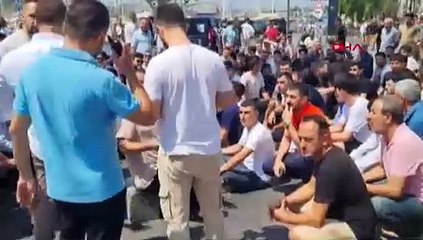 Bodrum’da esnaf taklit ürün denetimine karşı yolu kapattı