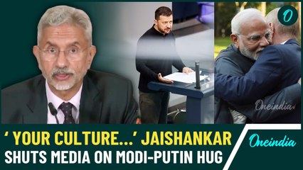 WATCH| India’s S. Jaishankar Rips BBC Journalist's 'Ashamed' Question Over Modi-Putin Hug
