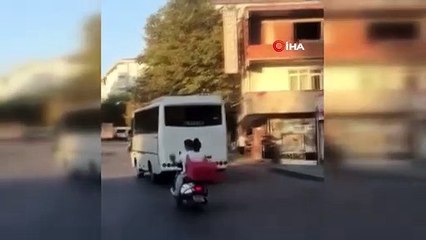 Bodrum'da polis kasksız gezen küçük çocuğa ceza kesti! İşte o güldüren dialog!
