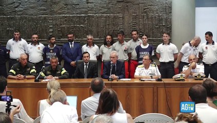 La conferenza stampa sul naufragio della Bayesian, il pm: «Tragedia di impatto mondiale, abbiamo aperto un fascicolo contro ignoti»