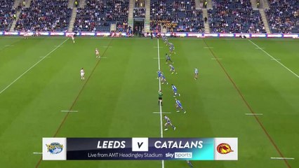 Le replay de Leeds Rhinos - Dragons Catalans (MT1) - Rugby à XIII - Super League