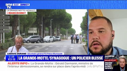 Policier blessé à La Grande-Motte: "Son état est rassurant", indique Ludovic Durand, secrétaire général FO de la police municipale