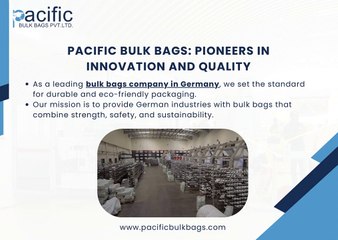 BULK BAGS COMPANY IN GERMANY