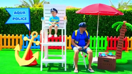 Roma and Diana - AQUA Police saves Mom