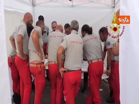 Naufragio a Porticello, 123 immersioni dei sommozzatori dei Vigili del Fuoco per cercare i dispersi