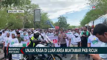 Unjuk Rasa di Area Muktamar PKB, Massa Minta Cak Imin Mundur Ketua Umum dan Kembalikan ke PBNU