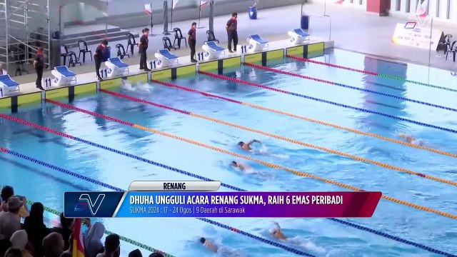 Dhuha Zulfikry pacu Wilayah Persekutuan muncul juara keseluruhan acara renang Sukma