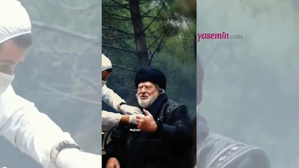Cüneyt Arkın'ın son görüntüleri gündem oldu! Kuruluş Osman setinde samimi anlar