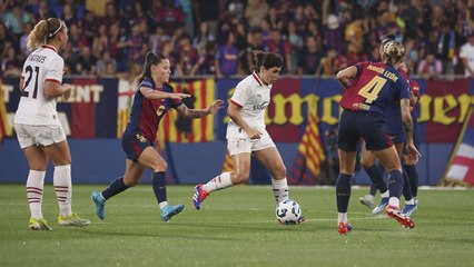 Barcelona v AC Milan, Women's Gamper Trophy 2024: the match