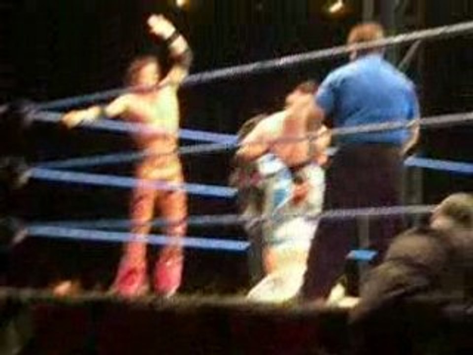 John Morrinson & The Miz Vs Shanon Moore & Jimmy Wang Yang