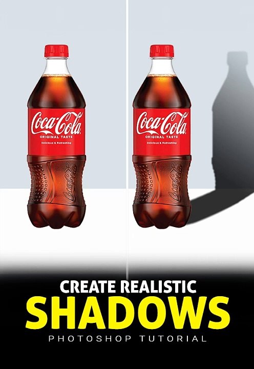 How to Add Realistic Shadows Using Perspective Warp in photoshop Tutorial