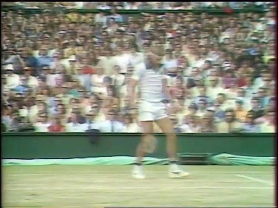 Björn Borg & John McEnroe - Wimbledon Final (1980) - Photographic print for sale