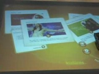 interacting with microsoft surface