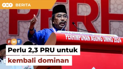 Umno perlu 2,3 PRU untuk kembali dominan, kata Johari