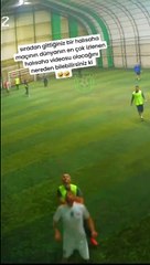 Sosyal medyaya damga vuran pozisyon! CHP’nin halı saha versiyonu çıktı