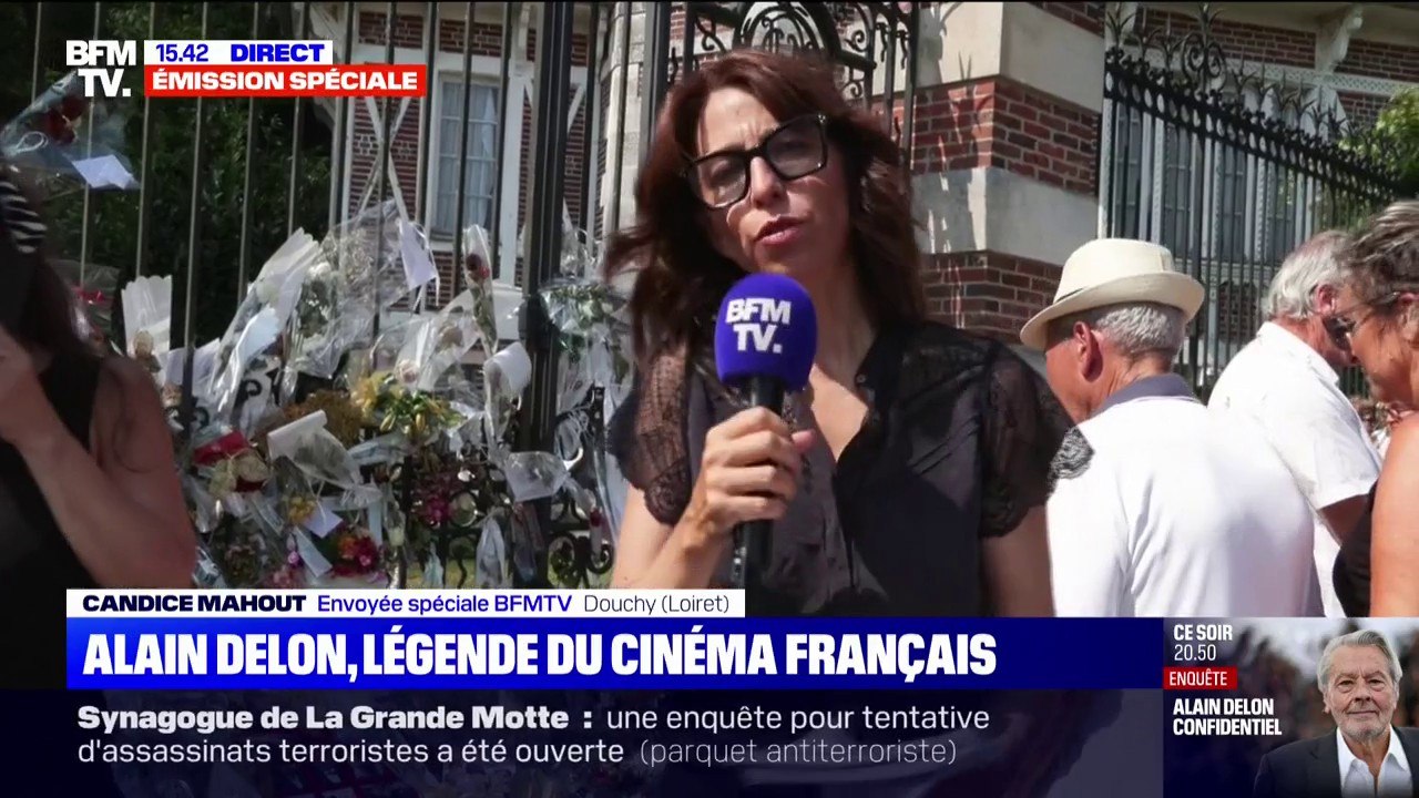 Obsèques d'Alain Delon: une quarantaine d'invités triés sur le volet attendus à Douchy