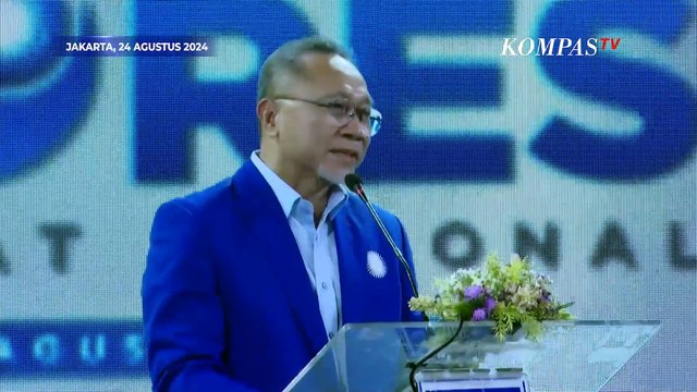 [FULL] Pidato Zulhas dalam Kongres PAN: Selamat Mengabdi Pak Prabowo Subianto
