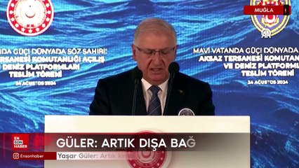 Yaşar Güler: Artık kendi silahlarımızı ihraç ediyoruz