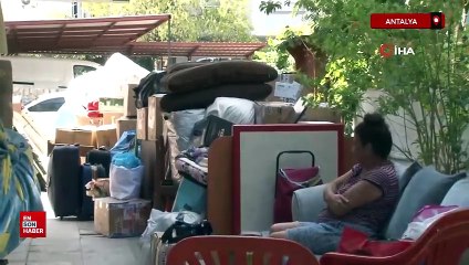 Antalya'da imzaladıkları tahliye taahhütnamesi anne ve kızını sokakta bıraktı