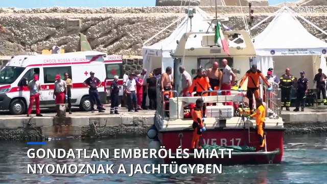 Bayesian: gondatlan emberölés miatt indult eljárás - amit eddig tudunk a szicíliai tragédiáról