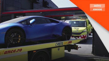 Kereta mewah milik pempengaruh Andrew Tate disita