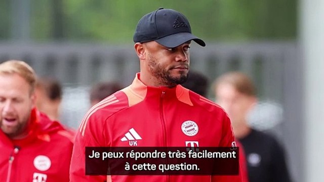 Kompany : Je n'ai jamais dit que De Ligt était mon défenseur n°1